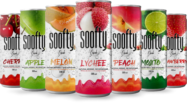 Soofty, Erfrischungsgetränke, natürliche Drinks, Fruchtgetränk, erfrischend, Geschmackserlebnis, ohne künstliche Zusätze